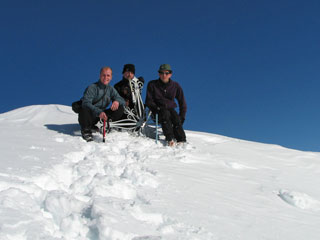 Salita invernale al Monte Toro e al Corno Stella su creste affilate! Spettacolare, ma difficile! (31 genn 09) - FOTOGALLERY
